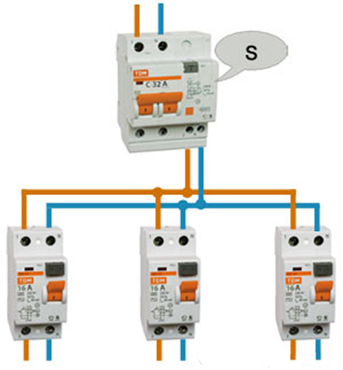 Дифференциальный автоматический выключатель — схемы и особенности подключения