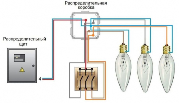 Самостоятельное подключение трёхклавишного выключателя: как избежать ошибок